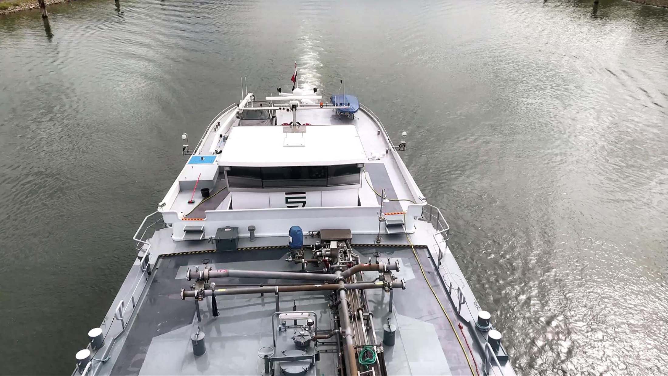 Transport vloeibare lading